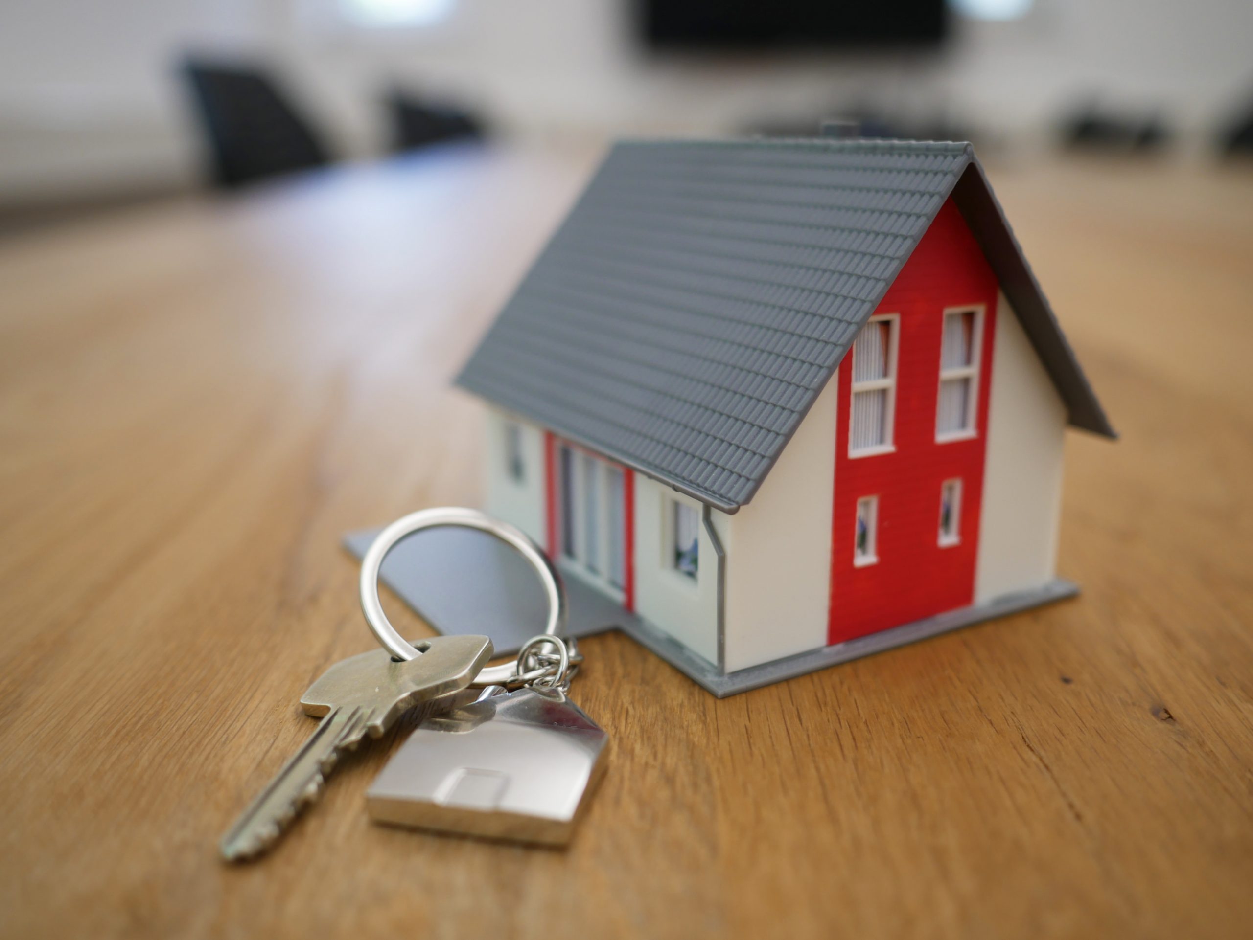 Model house and keys